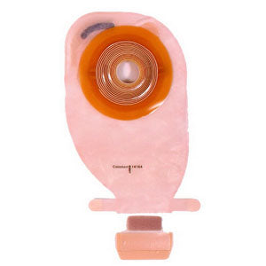 Assura 1-Piece Drainable Pouch Precut Convex 1-1/4", Transparent 10 Box