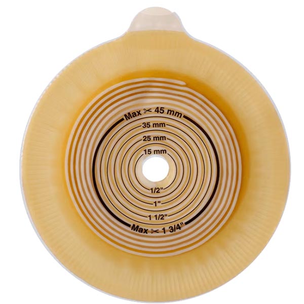 Assura 2-Piece Precut Flat Extra-Extended Wear Skin Barrier 1-3/4" 5 Box