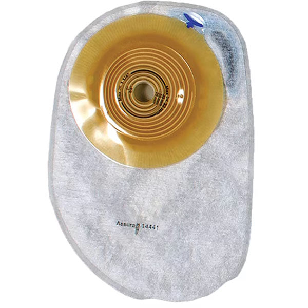 Assura 1-Piece Closed Pouch Cut-to-Fit Convex 3/4" - 1-3/4" 10 Box