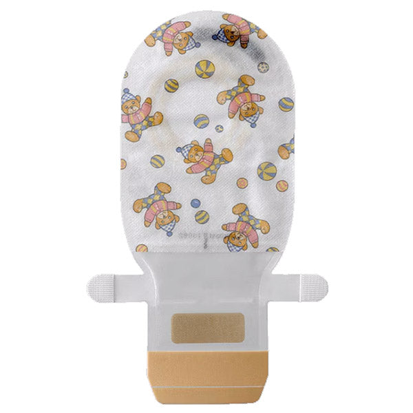 Assura AC Easiflex 2-Piece Pediatric Drainable Pouch 1-1/8", Transparent 10 Box