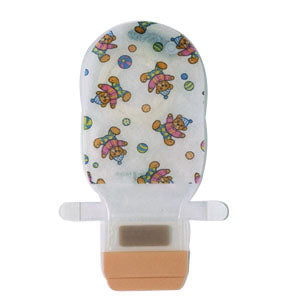 Assura AC Easiflex 2-Piece Pediatric Drainable Pouch 3/4", Opaque 10 Box