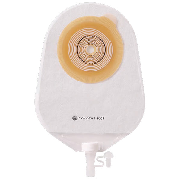 Assura ColoKids 1-Piece Pediatric Urostomy Pouch Cut-to-fit Flat 1/2" - 1-1/2" 10 Box