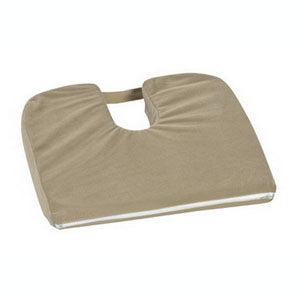Sloping Coccyx Cushion,15" X 14" X 1 1/2"-3",Camel 1 Each