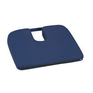 Sloping Coccyx Cushion, 15" X 14" X 1.5", Navy 1 Each