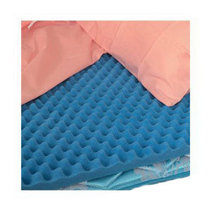 Convoluted Eggcrate Full Bed Pad, 50" X 72" X 2" 1 Each