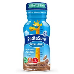 Pediasure Grow & Gain Chocolate Retail 8 oz. Bottle