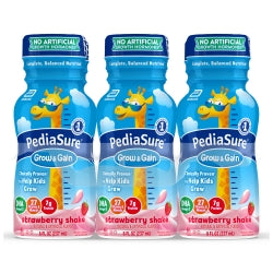 Pediasure Grow & Gain Strawberry Retail 8 oz. Bottle 1 Each