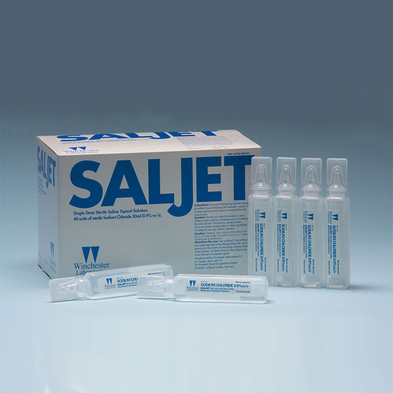 Saljet Single-Use Saline for Irrigation, 30 mL, 0.9% 1 Each