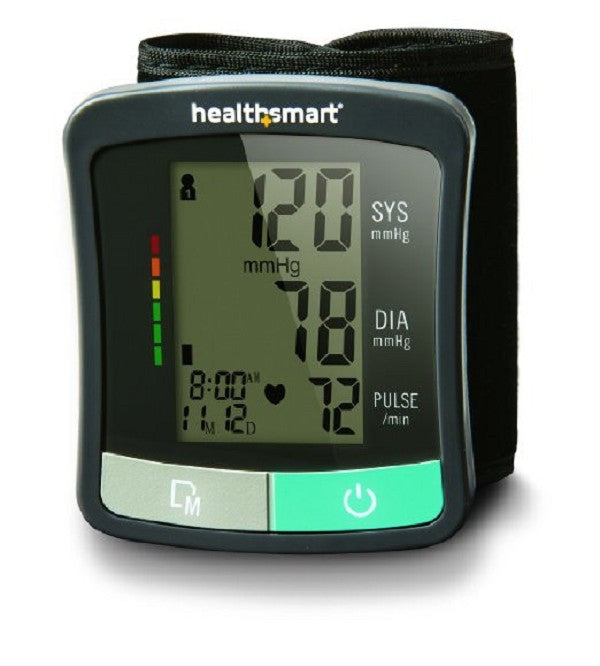 HealthSmart Clinically Accurate Automatic Digital Upper Arm Blood Pressure Monitor with LCD Display 1 Each