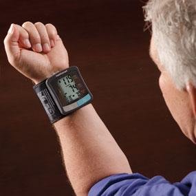 HealthSmart Standard Series Clinically Accurate Universal Automatic Wrist Digital Blood Pressure Monitor with LCD Display 1 Each