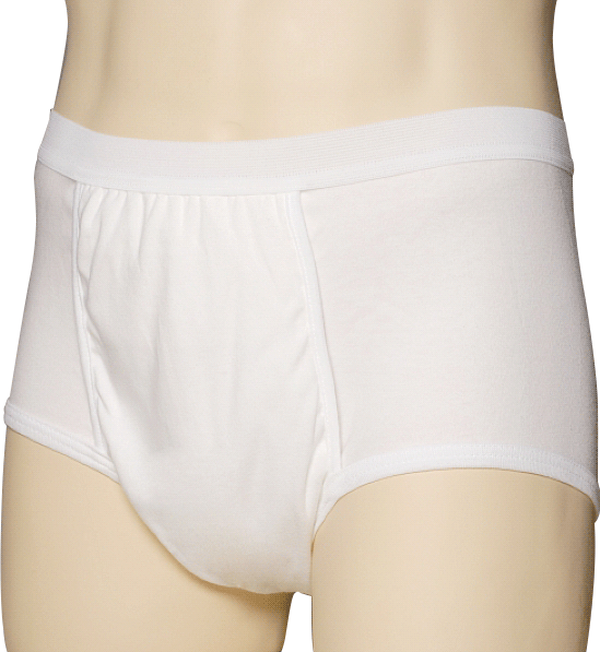 CareFor Ultra One Piece Men's Brief with Halo Shield, Large, 37" - 40" Waist  Each