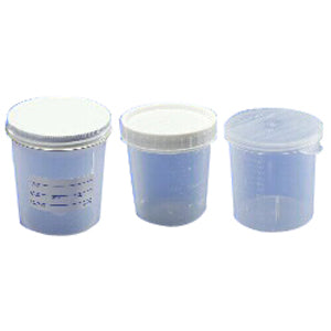 Wide Mouth Containers with Screw-On Cap 4 oz. 100 Case