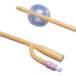 Dover 2-Way Silicone-Elastomer Foley Catheter 22 Fr 5 cc 1 Each