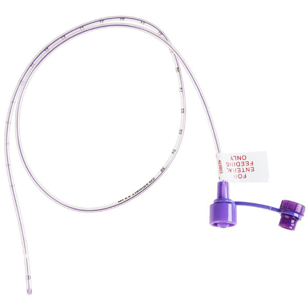 Kangaroo Polyurethane Nasogastric Tube with ENFit Connection, Radiopaque Line, Neonatal/Pediatric, 42", 10 Fr 1 Each