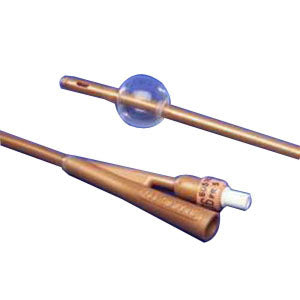 Dover 2-Way Silver-Coated Silicone Foley Catheter 22 Fr 5 cc 1 Each