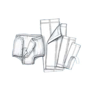 Cardinal Health, Insert/Booster Pad, Wings , 6.5" x 17" 1 Each