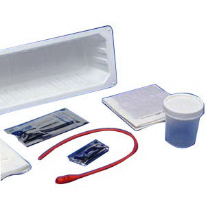 Dover Open Urethral Trays, Add-A-Cath, PVP Swab Sticks 1 Each