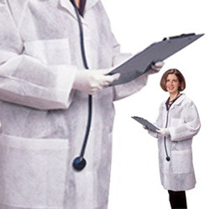 ChemoPlus Smock Designer Teal X-Large 24 Case