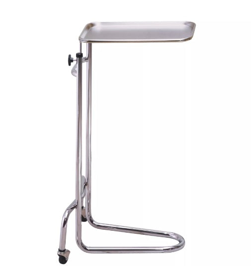 Cardinal Health Double Post Mayo California Style Base Instrument Stand, 34" - 53" 1 Each