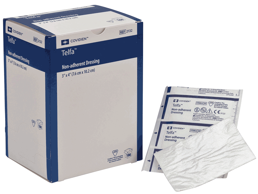 Telfa Ouchless Non-Adherent Dressing 3" x 8" 1 Each
