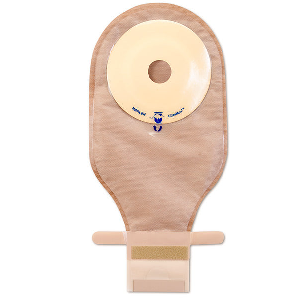 Ultramax Drainable Flat Pouch,1 1/8",Opq,Kwk-Klose 5 Box