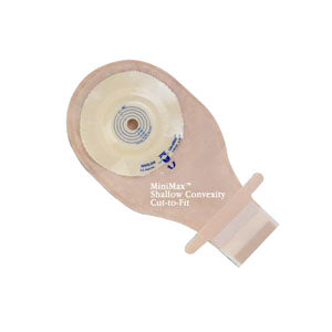 MiniMax Drainable Pouch with Filter, Cut-To-Fit 1/2"-1-1/2", Opaque, Flat 5 Box