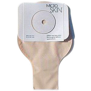 1-Piece UltraPlus Ileostomy-Colostomy Drainable Pouch With Skin Shield Barrier 3" Cut-To-Fit, Transparent 10 Box