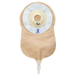UltraLite One Piece Urostomy Pouch with Skin Shield Barrier Convex, 1-5/8" Opening Transparent 10 Box