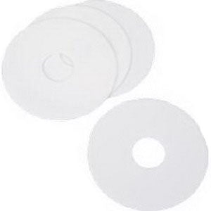 Plastic Foam Pads, 4", 1" Diameter 10 Pack