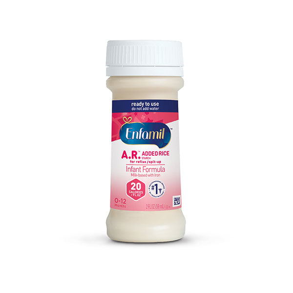 Enfamil A.R. Ready-to-use with Lipil 2 oz. Bottle, Retail 48 Case