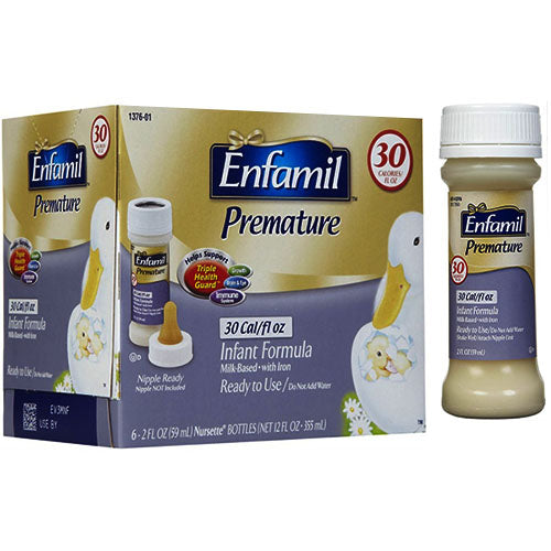 Enfamil Premature Nursette , Ready-to-use 30 Cal 2 oz. 48 Case
