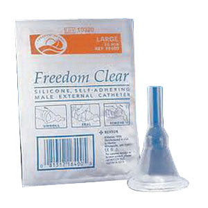Freedom Clear Self-Adhering Male External Catheter, 31 mm 1 Each