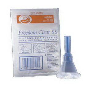 Freedom Clear Sport Sheath Self-Adhering Male External Catheter, 31 mm 1 Each