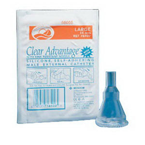 Freedom Clear Advantage Self-Adhering Male External Catheter, 23 mm 1 Each