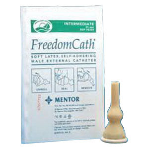 Freedom Cath Latex Self-Adhering Male External Catheter, 28 mm 1 Each