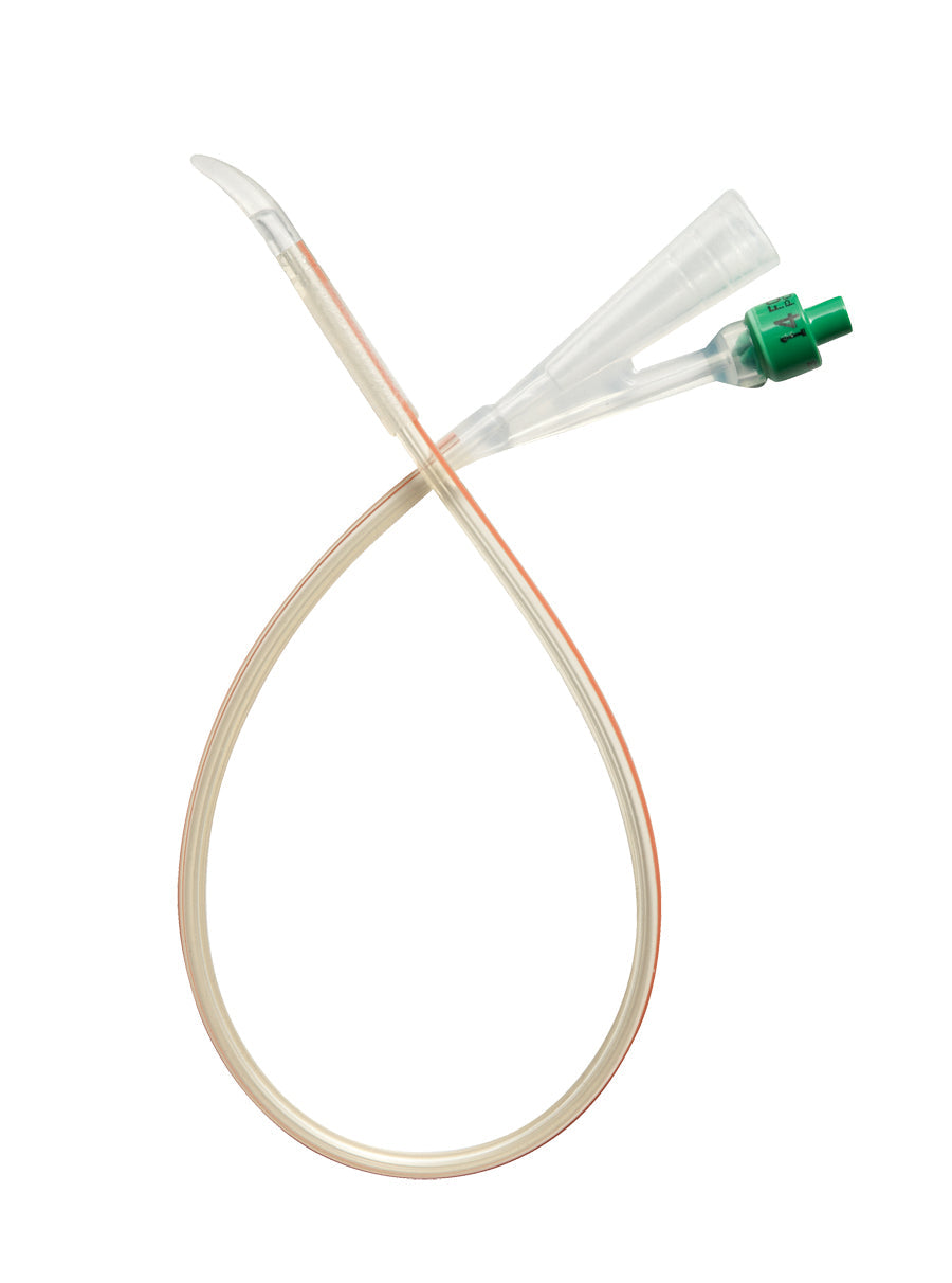 Cysto-Care Folysil Coude 2-Way Silicone Foley Catheter 16 Fr 15 cc 1 Each
