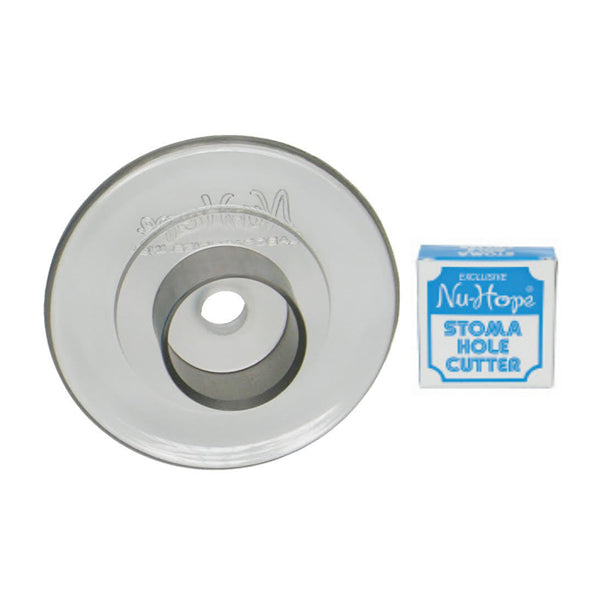 Special Oval 1-1/8" x 1-5/8" I.D. Stoma Hole Cutter For 2-Piece System Only 1 Each