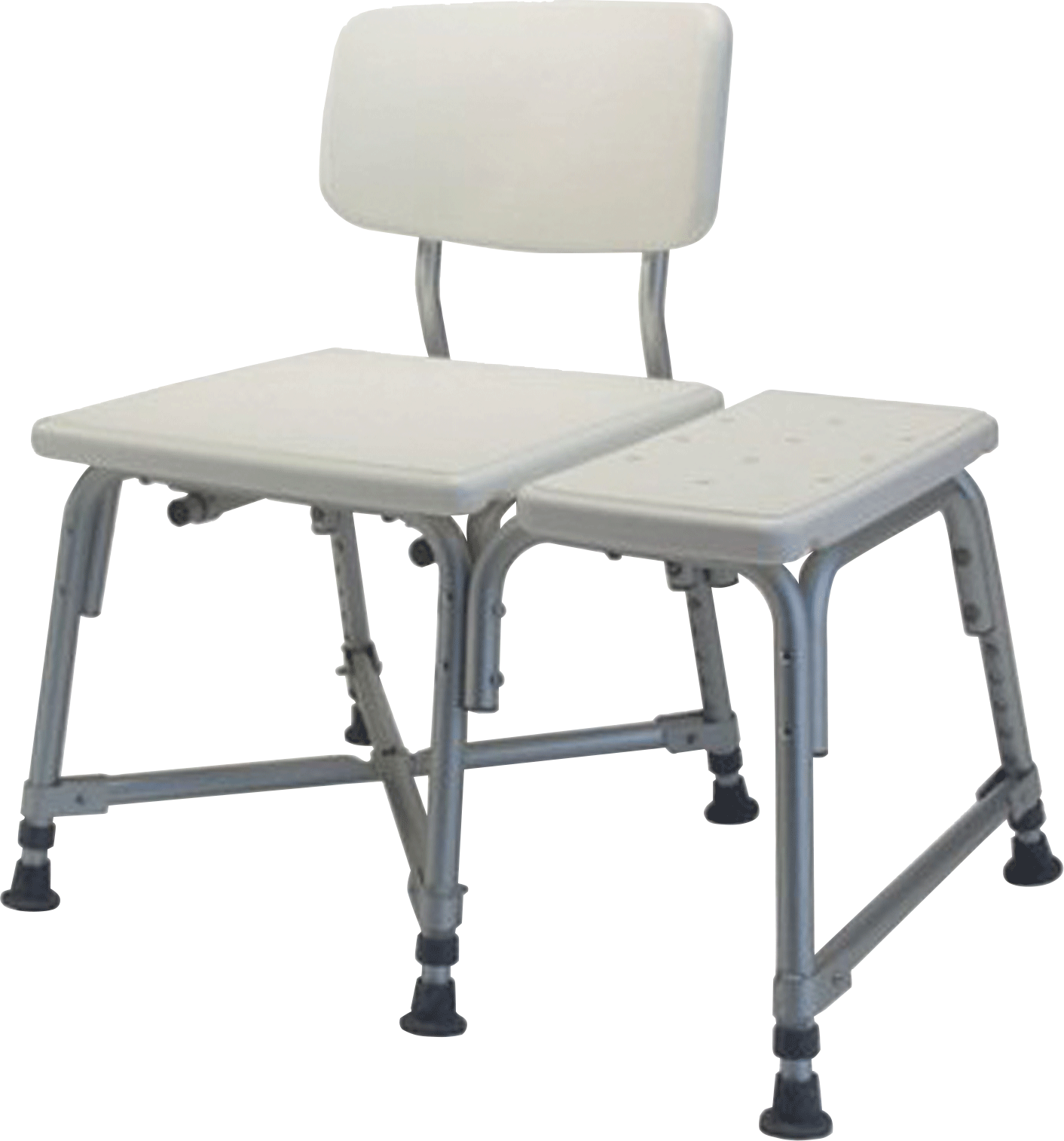 Lumex Bariatric Transfer Bench, 13" x 29-1/2" x 20-1/2", Grey 2 Case