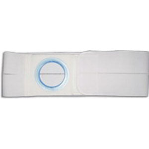 4" White, Regular Elastic, Flat Panel Belt, 2X-Large, 2-3/8" Opening 1 Each