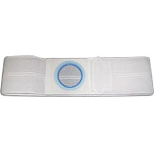 4" White, Cool Comfort, Flat Panel Belt, Prolapse Flap, Small, 2-1/4" Opening 1 Each