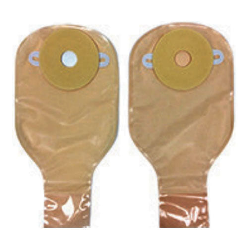 1-Piece Post-Op Adult Drainable Pouch With Barrier Precut 7/8" Round Convex, Opaque 10 Box