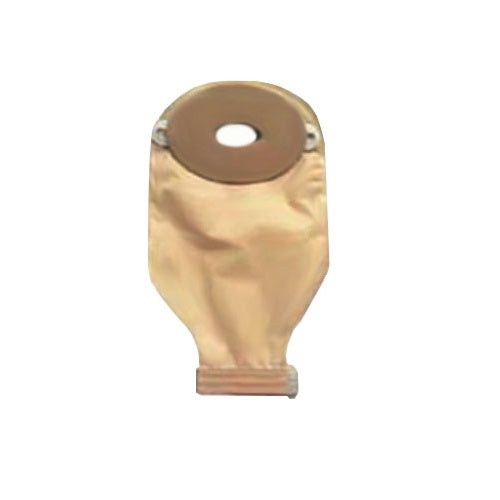 Oval Drainable Pouch With Barrier Opaque, Convex, Trim-To-Fit Cut Area 3/4" x 1-1/2" Roll-Up, 24 oz 10 Box