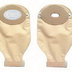 Nu-Flex 1-Piece Adult Roll-Up Drainable Pouch Cut-to-Fit Deep Convex 1-1/8" x 2" Oval 10 Box