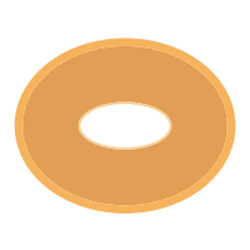 Special Barrier #54 Oval Disc 1/2" x 5/8" I.D. 2-1/4" x 3-1/2" O.D. 10 Box