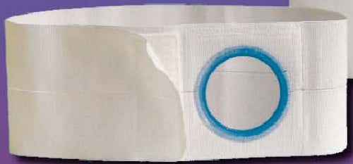 7" Left, White, Regular Elastic, Nu-Form Belt, Large, 3-3/4" Opening Placed 1-1/2" From Bottom 1 Each