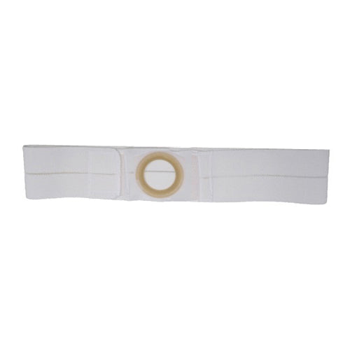 4" White, Cool Comfort, Nu-Form Belt, Prolapse Flap, Medium, 3-3/4" Center Opening 1 Each