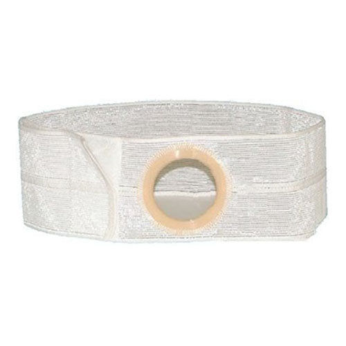 6" White, Cool Comfort, Nu-Form Belt, Prolapse Flap, Medium, 2-1/8" Center Opening 1 Each