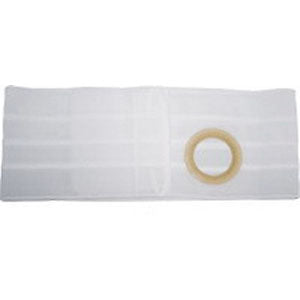 7" Left, White, Cool Comfort, Nu-Form Belt, Large, No Hole 1 Each