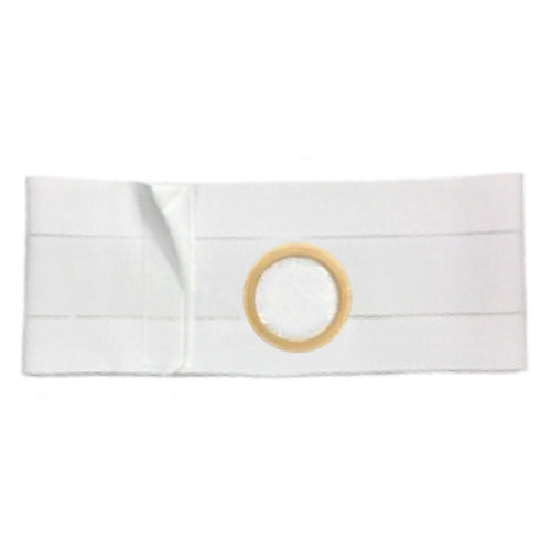 7" Left, White, Cool Comfort, Nu-Form Belt, Prolapse Flap, Large, 3-1/8" Opening Placed 1-1/2" From Bottom 1 Each