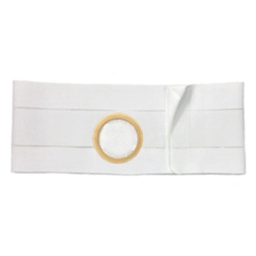 Special 8" Right, White, Cool Comfort, Nu-Form Belt, Large, Custom: 3-1/4" Blue Bias Ring Placed 1-1/2" From Top 1 Each